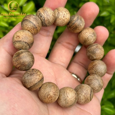 Vòng tay trầm hương banh Thái - Chuẩn Trầm