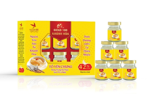 Yến sào khánh hoà GOLD NEST - đông trùng hạ thảo sụn vị cá  mập