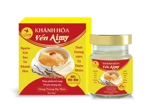 Yến sào khánh hoà AIMY Đông trùng hạ thảo