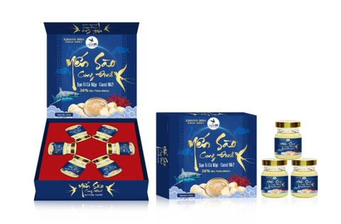 Yến sào khánh hoà gold nest SỤN VI CÁ MẬP CANXI MK7
