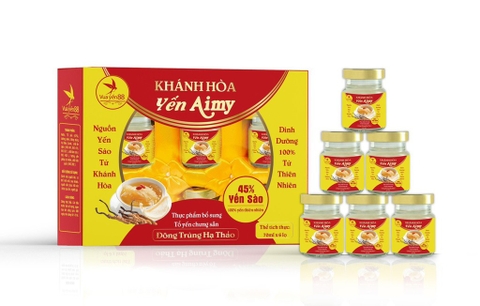 Yến sào khánh hoà AIMY Đông trùng hạ thảo
