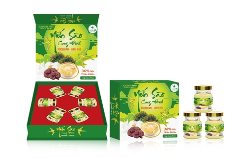 Yến sào khánh hoà gold nest FUCODAN LINH CHI
