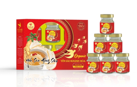 Yến sào khánh hoà OGANIC- HỒNG SÂM