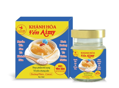 Yến sào khánh hoà AIMY Đường phèn canxi