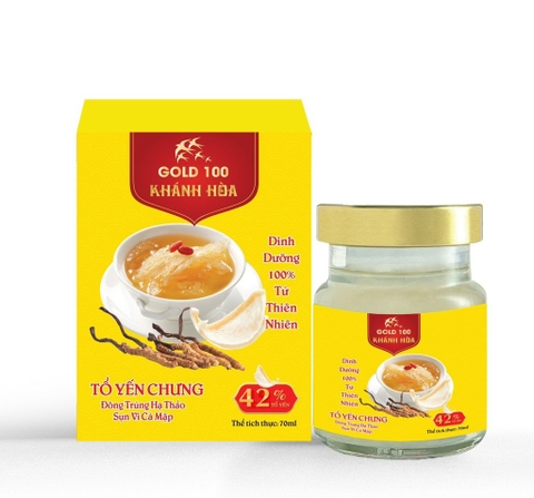 Yến sào khánh hoà GOLD NEST - đông trùng hạ thảo  sụn vị cá  mập