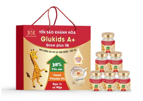 Yến Sào Khánh Hoà Glukids grow plus IQ