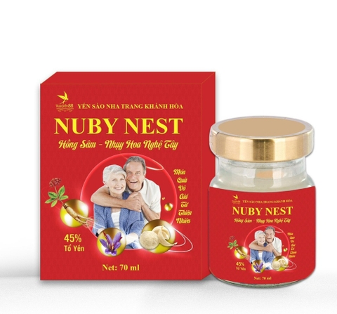 NUBY NEST NHÂN SÂM VÀ NHỊ HOA NGHỆ TÂY  45% tổ yến