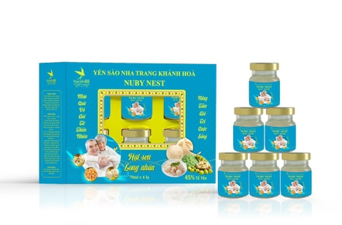 NUBY NEST HẠT SEN LONG NHÃN   45% tổ yến