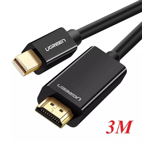 Cáp chuyển Mini DisplayPort to HDMI 3M 4K Ugreen 10455