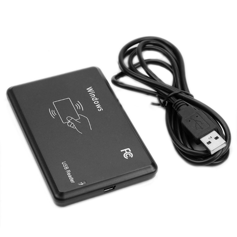 Đầu đọc thẻ SR-RH-820 Mifare 10 số cổng com (phẳng) (Cổng com ảo)