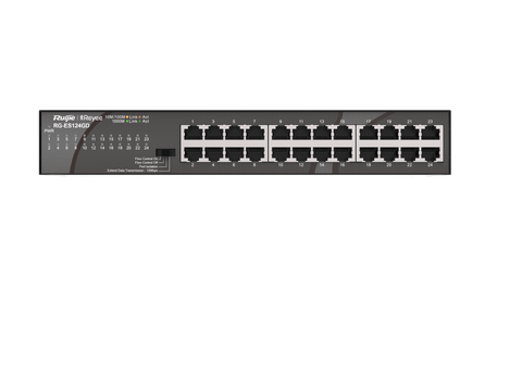 Switch Ruijie Reyee RG-ES124GD (24-Port 10/100/1000 Mbps)