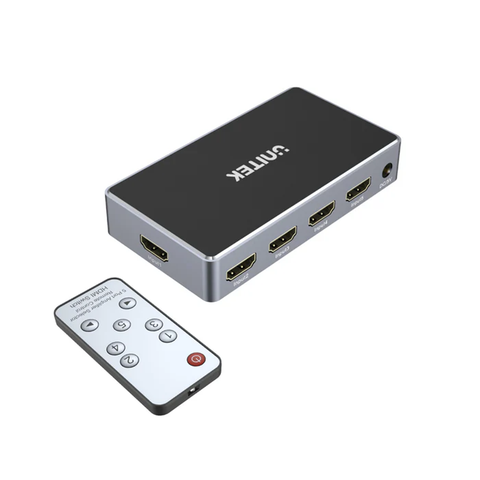 Bộ chuyển đổi HDMI 5-1 UNITEK V1110A 4K30hz + Remote