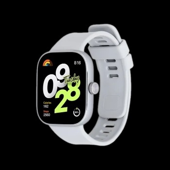 Đồng hồ thông minh Xiaomi Redmi Watch 4 Silver Gray, BHR7848GL