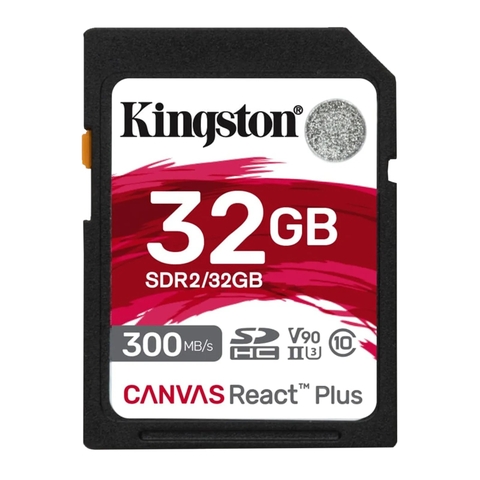 Kingston Canvas React Plus SDHC 32GB (SDR2/32GB)