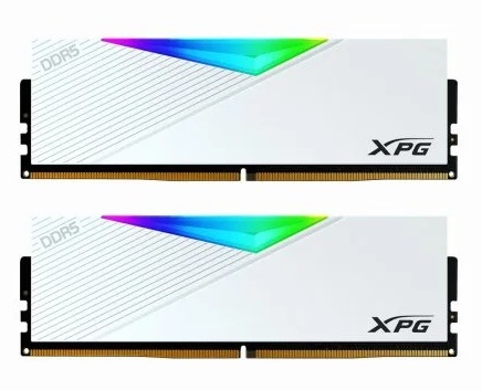 XPG LANCER RGB 64GB (2x32GB) DDR5 6000 CL30 White