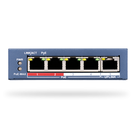 Switch Ethernet PoE JABLOTRON JI-114Z - 4 cổng
