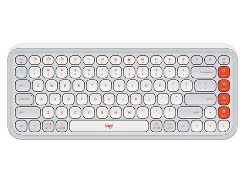 Bàn phím cơ không dây Logitech POP ICON Keys (Trắng) (920-013084)