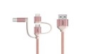 Cáp USB 2.0->Lightning+Micro+Type-C 1m UNITEK Y-C 4036ARG