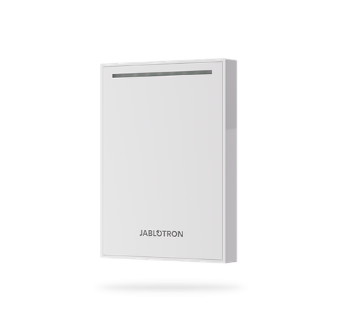 JABLOTRON JA-120E-WH Wired Keypad with LCD and RFID