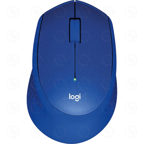 Chuột Logitech M331 Silent Plus Wireless Mouse (Blue) (910-004915)
