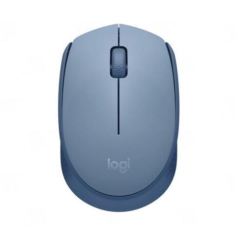 CHUỘT VI TÍNH (MOUSE) LOGITECH M171 WIRELESS/XANH XÁM (BLUE GREY)(910-006869)