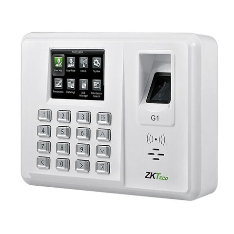 Máy chấm công vân tay thẻ ZKTeco G1 (MF)