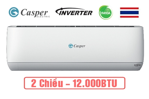 Điều hòa Casper GH-12TL22,2 chiều 12000BTU Inverter nhập khẩu thái lan