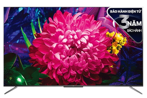 Android QLED Tivi TCL 4K 55 inch 55C715, HÀNG CHÍNH HÃNG MỚI 2025
