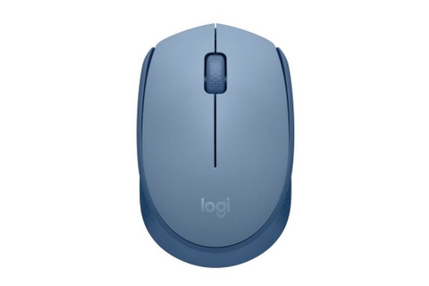 (MOUSE) LOGITECH M171 WIRELESS/XANH XÁM (BLUE GREY) - 910-006869