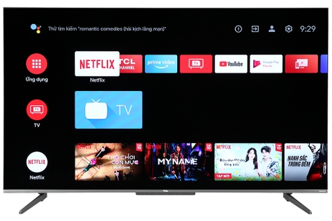 Google Tivi TCL 4K 65 inch 65P635 MỚI 2025