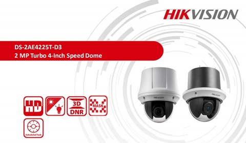 Hikvision Camera Speed dome TVI quay quét 2MP trong nhà DS-2AE4215T-D3