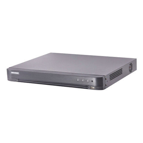 Đầu ghi hình Hikvision 4/8 kênh Turbo ACUSENSE ( vỏ sắt )- hỗ trợ camera HDTVI 8MP & 5 MP - 01/02 ổ cứng