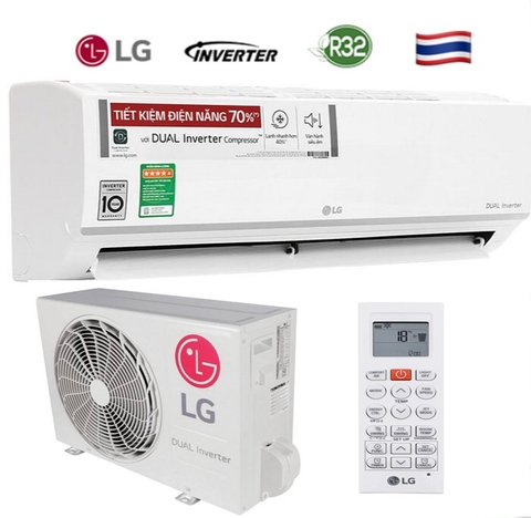 Điều hòa LG 9000BTU 1 chiều inverter V10ENW1 Mới 2021