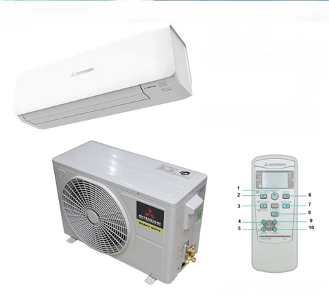Điều hòa Mitsubishi Heavy inverter 9000BTU 1 chiều SRK10YXS-S5/SRC10YXS-W5