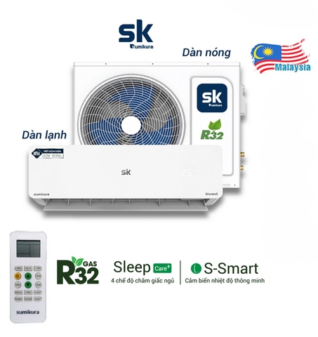 Điều Hòa Sumikura 12000Btu 2 Chiều Thường APS/APO-H120/MORANDI MỚI 2023
