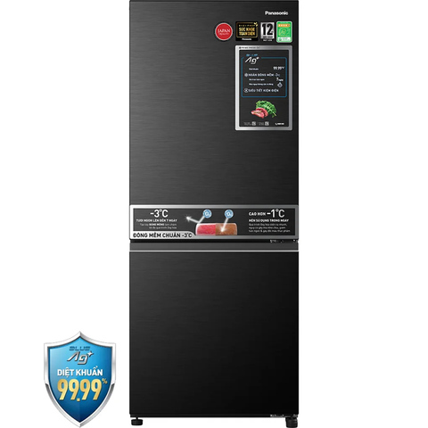 Tủ Lạnh Panasonic NR-SV281BPKV Inverter 255 Lít