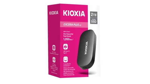 SSD Di Động 1TB KIOXIA EXCERIA PLUS G2 PORTABLE
