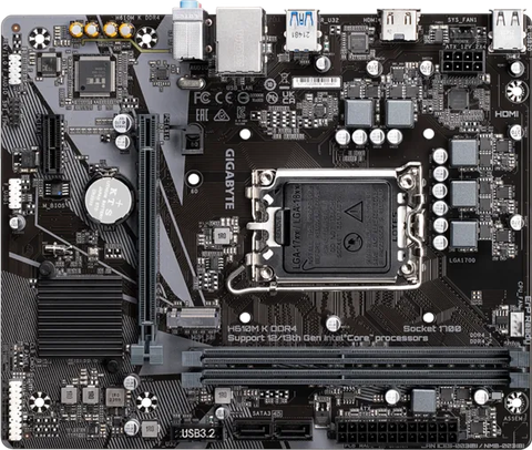 Mainboard Gigabyte H610M K DDR4
