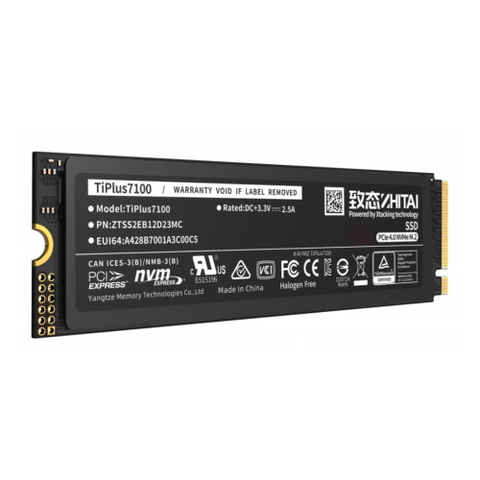 SSD NVMe Gen4 ZHITAI TiPlus7100s 4TB