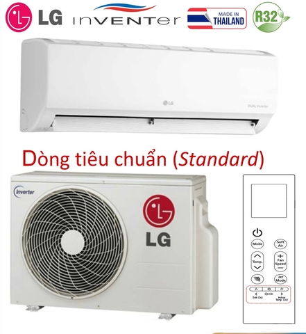 Điều hòa LG 9000 BTU 1 chiều inverter dòng tiêu chuẩn (Standard) IEC09G1 Mới 2025