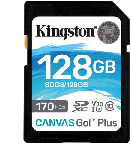 Kingston Canvas Go Plus SDXC 128GB (SDG3/128GB)