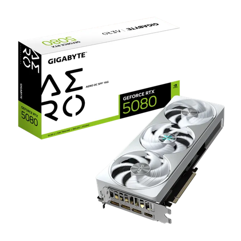 Card đồ họa Gigabyte GeForce RTX™ 5080 AERO OC 16G