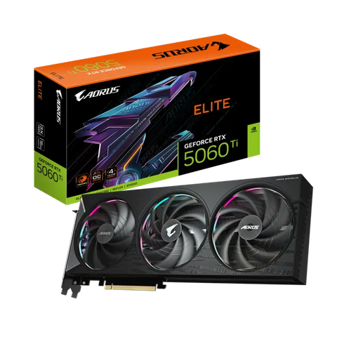 Gigabyte AORUS GeForce RTX™ 5060 Ti ELITE 16G