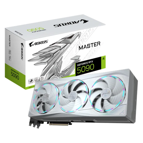 Card đồ họa Gigabyte AORUS GeForce RTX™ 5090 MASTER ICE 32G