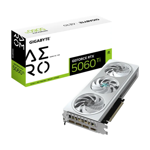 GIGABYTE GeForce RTX™ 5060 Ti AERO OC 16G