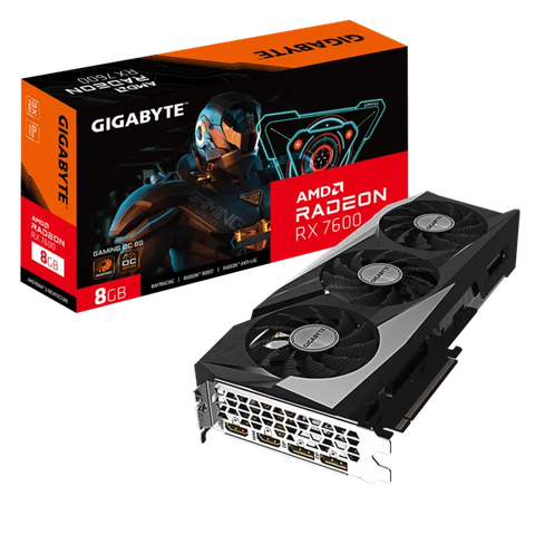 Card đồ họa Gigabyte Radeon™ RX 7600 GAMING OC-8GD
