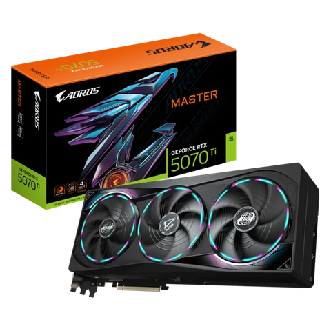 Gigabyte AORUS GeForce RTX™ 5070 Ti MASTER 16G