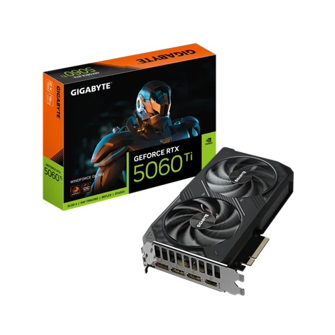 Card Đồ Họa Gigabyte GeForce RTX™ 5060 Ti WINDFORCE OC 16G