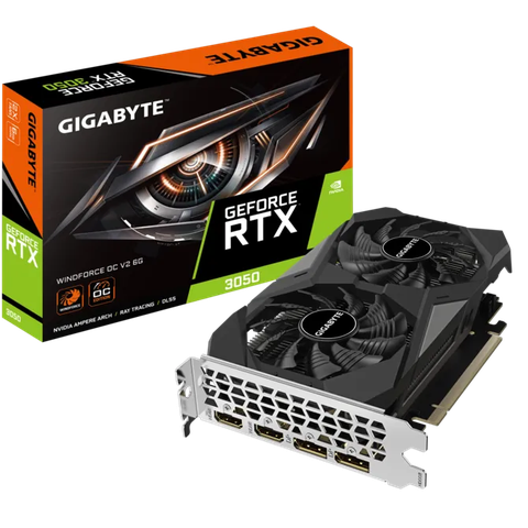Gigabyte GeForce RTX™ 3050 WINDFORCE OC 6G V2