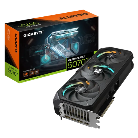 Card đồ họa Gigabyte GeForce RTX™ 5070 Ti GAMING OC 16G